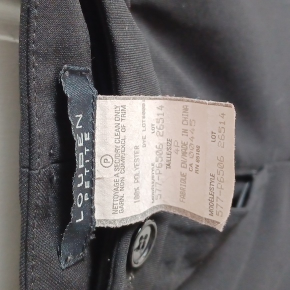 Louben Pants Petite - Picture 2 of 3